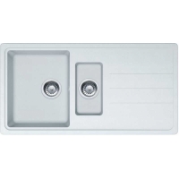 Dominox JANUS651BIANCO 1.5 Hazneli Damlalıklı Tectonite Evye