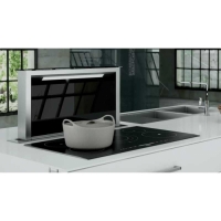 Faber Fabula LED Lambalı EVO Dokunmatik Kumandalı Davlumbaz Siyah Camlı