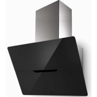 Faber Jolie A80 LED Işıklı Elektronik Arka Aydınlatmalı Duvar Tipi Davlumbaz Siyah Cam