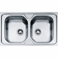 Franke OLX 620 Tezgah Üstü Inox Çelik Evye