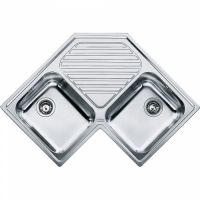 Franke PNX 621-E Tezgah Üstü Inox Çelik Evye