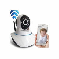 Kingboss Hd 360 Derece Hareket Sensörlü Ip Bebek Ve Güvenlik Kamerası