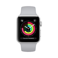 Apple Watch Seri 3 42mm Gümüş Rengi Alüminyum Kasa ve Puslu Spor Kordon - MQL02TU/A